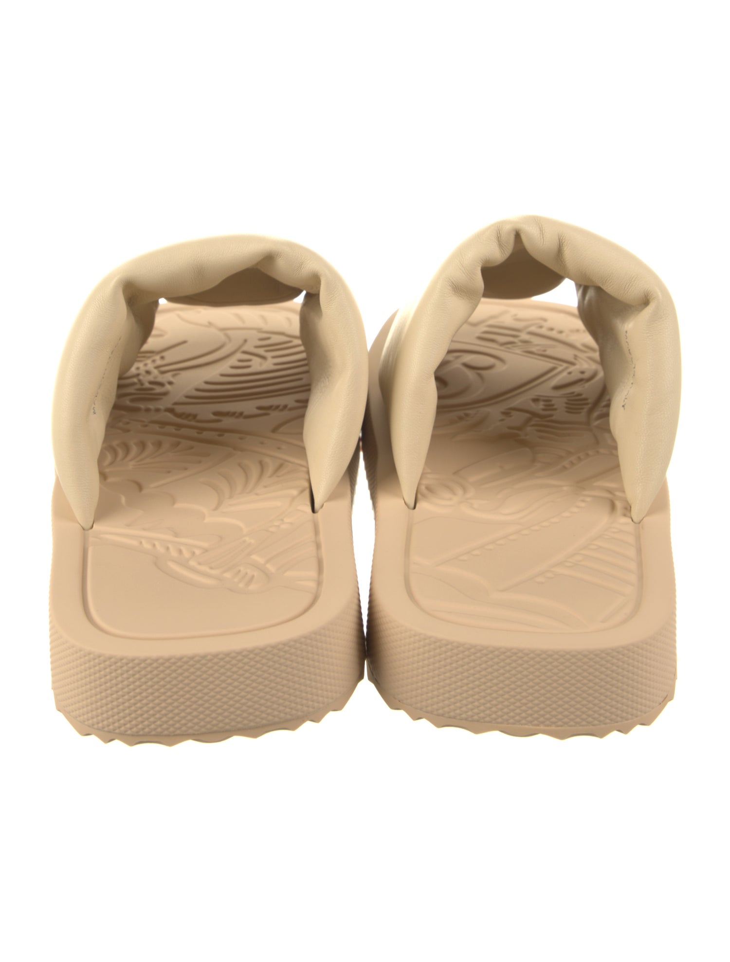Burberry Prorsum Leather Slides